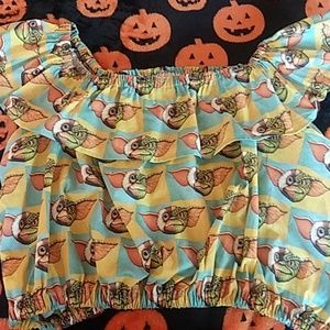 Ruffle top mogwai/gremlin